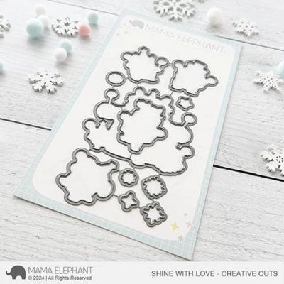 Mama Elephant Creative Cuts - Shine with Love